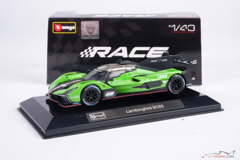 Lamborghini SC63 Hypercar č.63 (2023), 1:43 Bburago