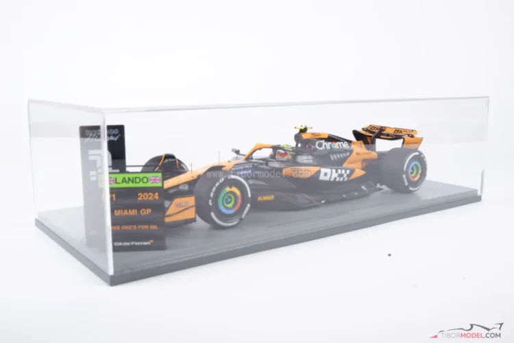 Model McLaren MCL38 Norris 2024 Miami, 1:18 Spark | Tibormodel.com