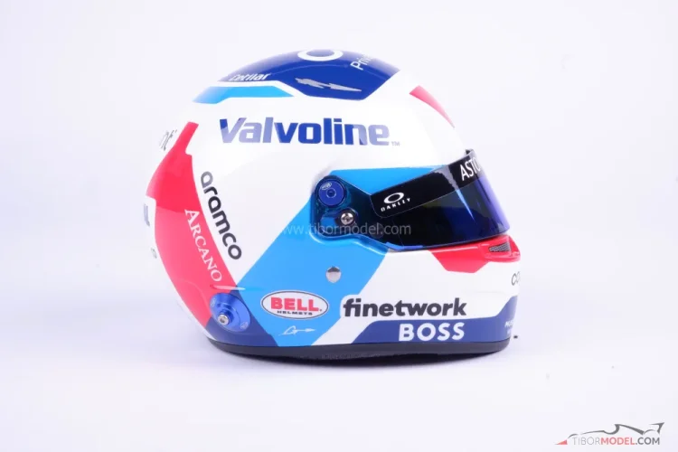 Fernando Alonso 2024 VC Monaka, Aston Martin přilba, 1:2 Bell