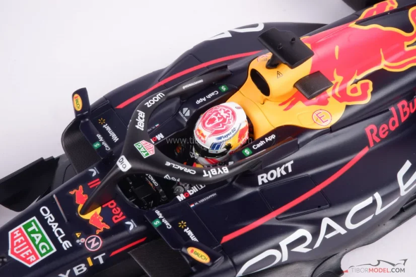 Red Bull RB19 - Max Verstappen (2023), Víťaz Španielsko, 1:18 Minichamps