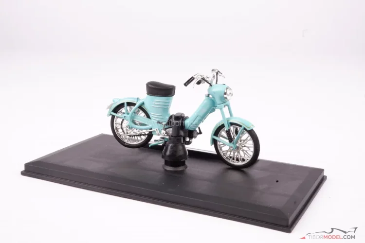 Jawa 50 Pionyr "Parez" (1955), zöld, 1:18 Abrex