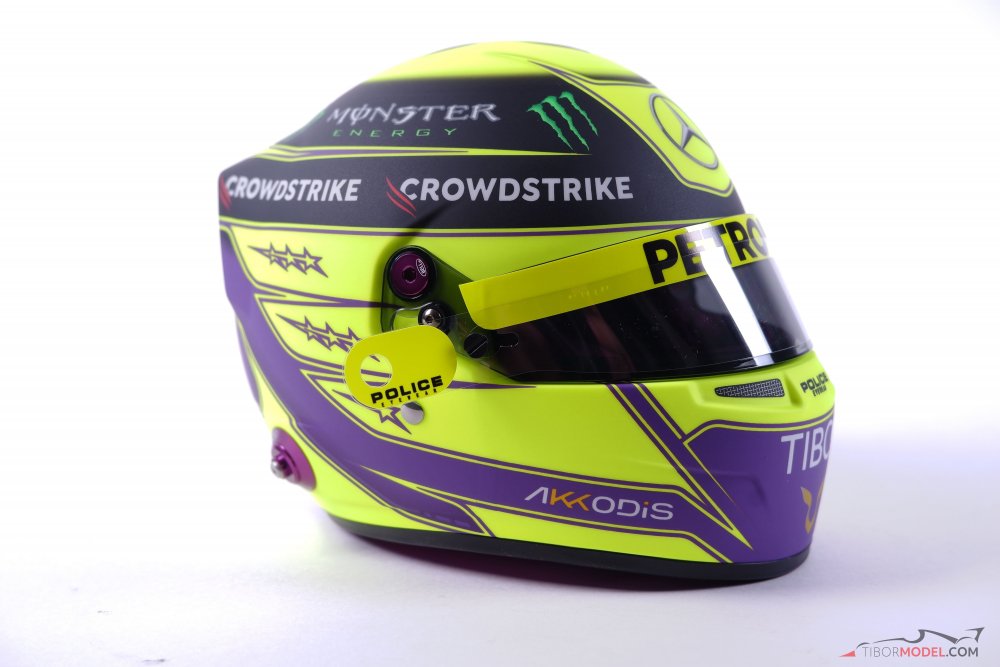Helmet Lewis Hamilton Mercedes 2022, 1:2 Bell | Tibormodel.com