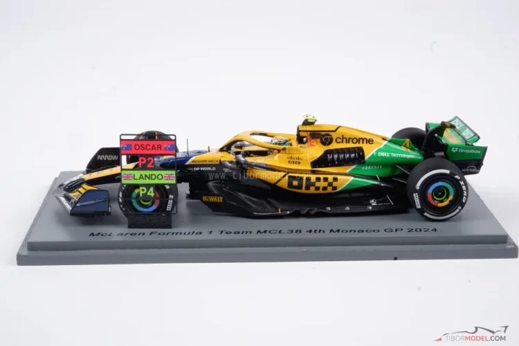 McLaren MCL38 - Oscar Piastri (2024), VC Monaka, 1:43 Spark