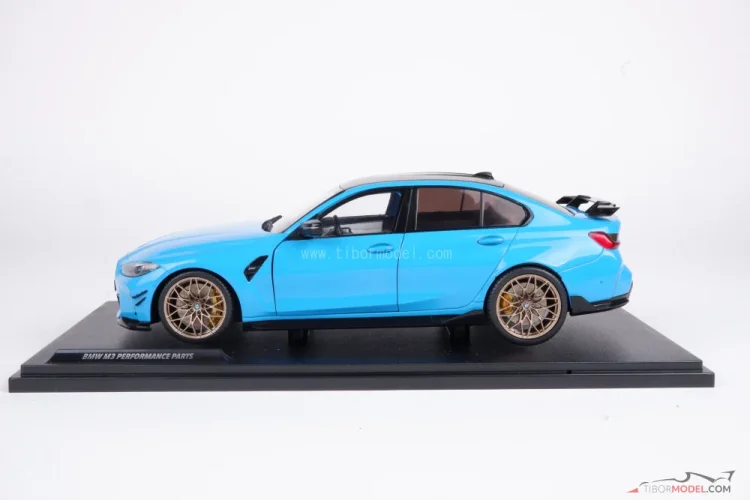 BMW M3 (2024) modré, 1:18 Solido