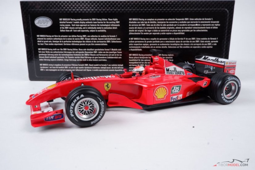Ferrari F2001 - Michael Schumacher (2001), 1:18 Hot Wheels