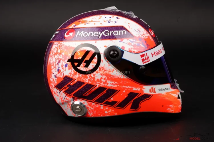 Nico Hülkenberg 2023 Haas prilba, 1:2 Schuberth