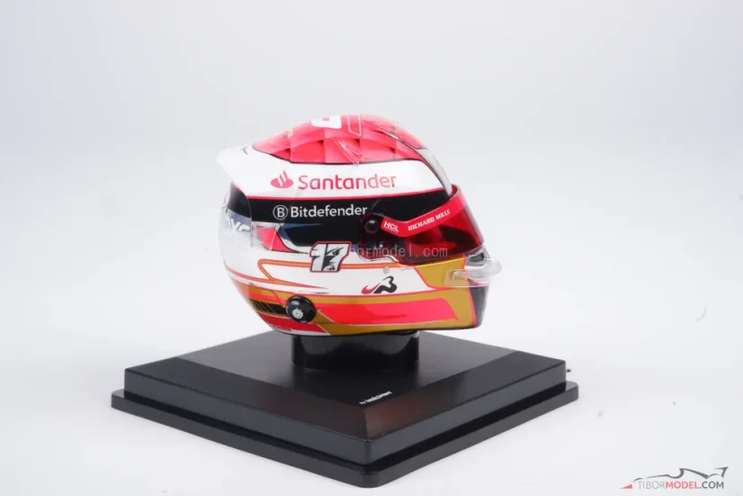 Charles Leclerc 2024 Japán Nagydíj mini sisak, Ferrari, 1:5 Looksmart