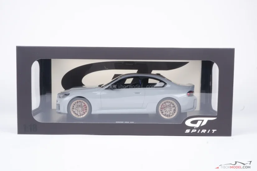 BMW M2 CS (2026) šedé, 1:18 GT Spirit