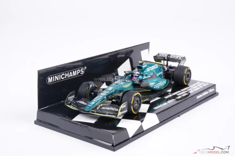 Aston Martin AMR22 - Sebastian Vettel (2022), Last race, 1:43 Minichamps