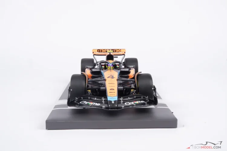 McLaren MCL60 - Lando Norris (2023), VC Maďarska, 1:18 Minichamps McLaren MCL60 - Lando Norris (2023), VC Maďarska, 1:18 Minichamps