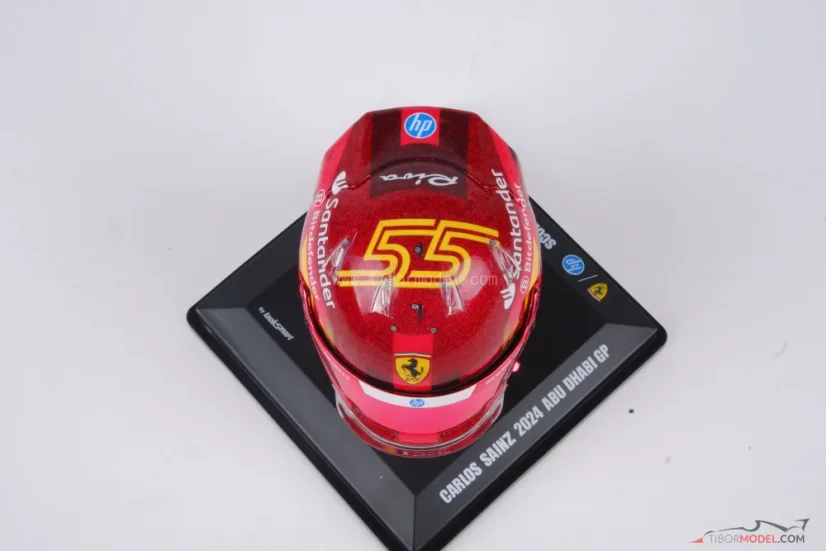 Carlos Sainz 2024 VC Abu Dhabi mini přilba, Ferrari, 1:5 Looksmart