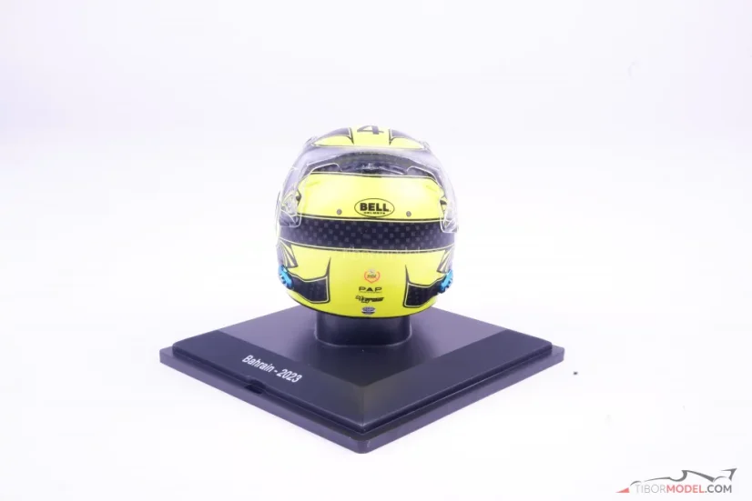 Lando Norris 2023, McLaren helmet, 1:5 Spark