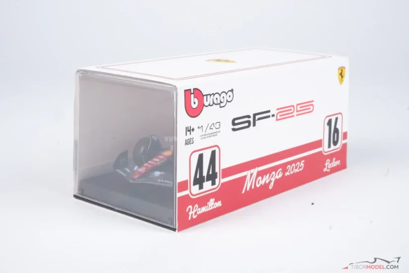 Ferrari SF-25 - Lewis Hamilton (2025) Monza, 1:43 BBurago Signature