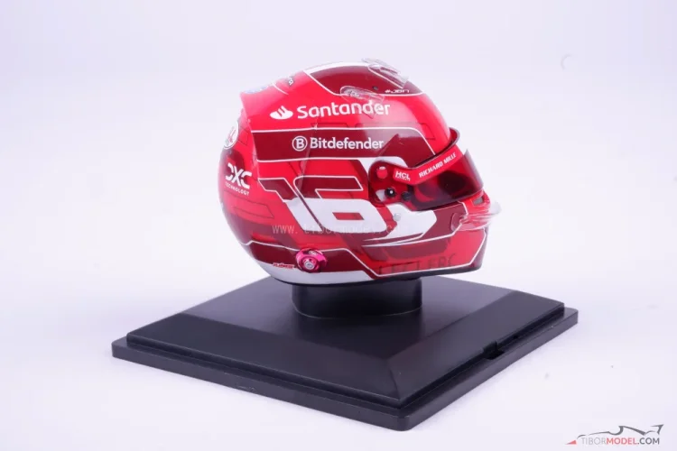 Charles Leclerc 2024 mini prilba, Ferrari, 1:5 Spark Charles Leclerc 2024 mini prilba, Ferrari, 1:5 Spark