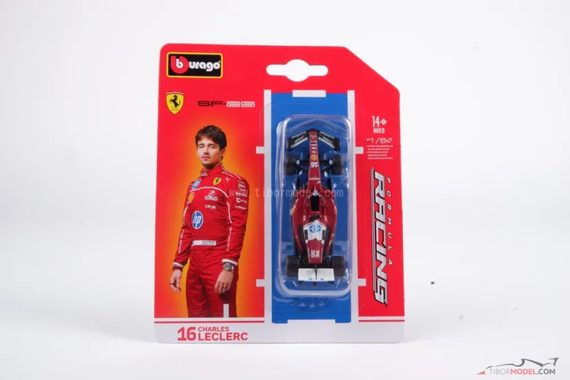 Ferrari SF-25 - Charles Leclerc (2025), 1:64 BBurago