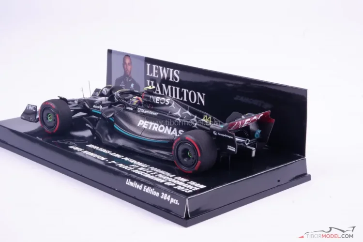 Mercedes W14 - Lewis Hamilton (2023), 2. místo Austrálie, 1:43 Minichamps