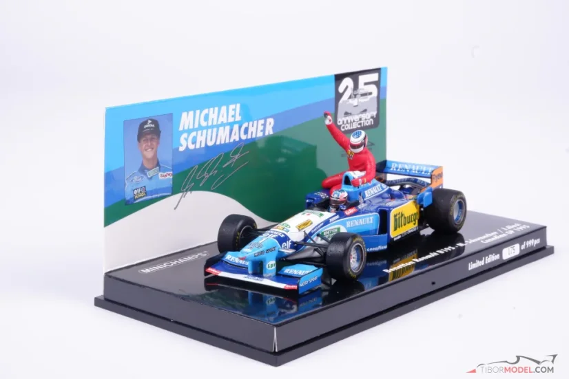 Benetton B195 - Michael Schumacher (1995), Canadian GP, 1:43 Minichamps