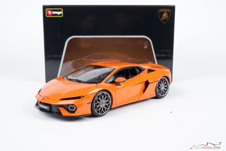 Lamborghini Temerario (2025) narancssárga, 1:18 Bburago