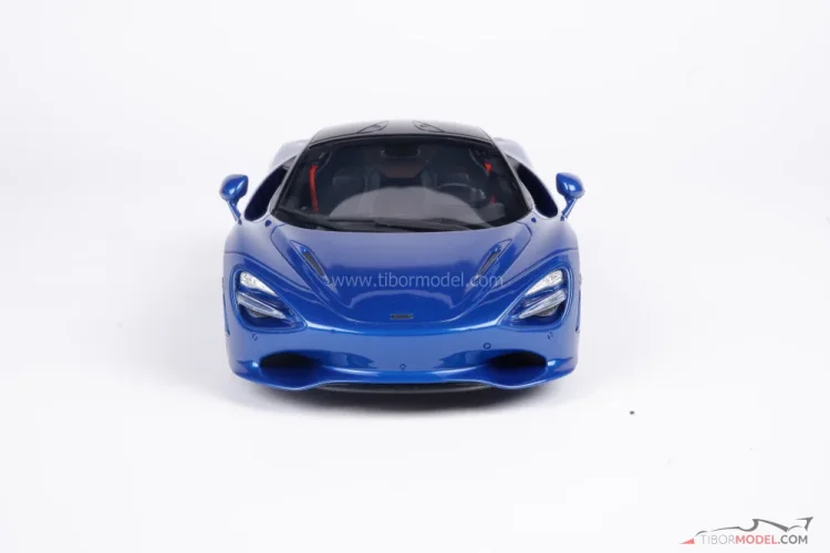 McLaren 750S Coupe (2023) blue, 1:18 GT Spirit