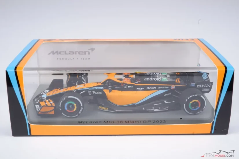 McLaren MCL36 - Lando Norris (2022), VC Miami, 1:43 Spark