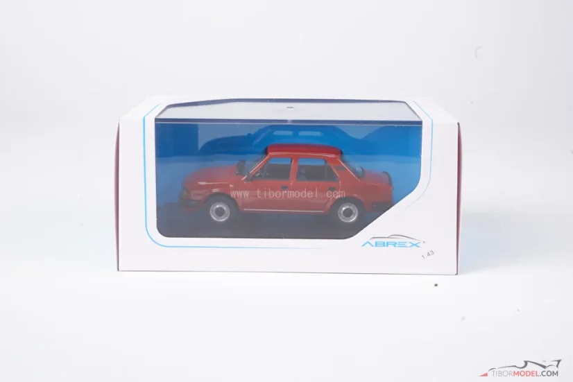 Skoda 120L (1984) földes vörös, 1:43 Abrex