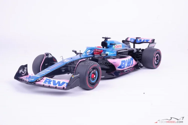 Alpine A523 - Esteban Ocon (2023), 3. helyezett Monacoi Nagydíj, 1:18 Solido