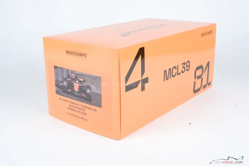 McLaren MCL39 - Oscar Piastri (2025), Monaco GP, 1:18 Minichamps