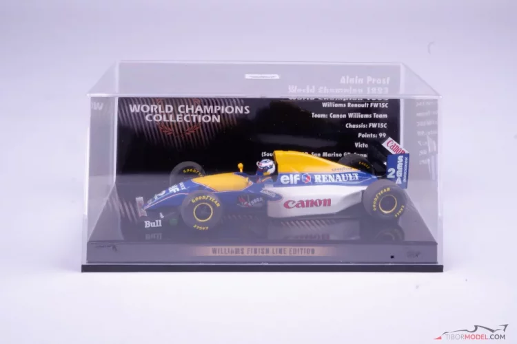 Williams FW15c - Alain Prost (1993), Majster sveta, 1:43 Minichamps