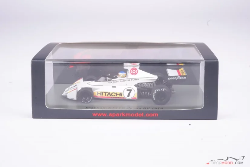 Brabham BT44 - Carlos Reutemann (1974), VC Belgie, 1:43 Spark