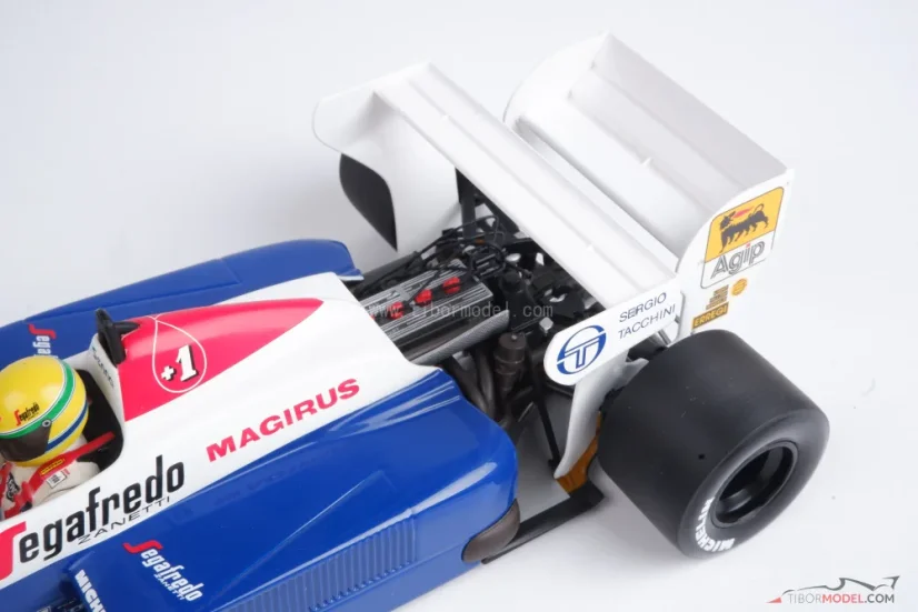 Toleman TG184 - Ayrton Senna (1984), 1:18 Minichamps