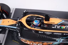 McLaren MCL36 - Oscar Piastri (2022), testing Abu Dhabi, 1:18 Minichamps