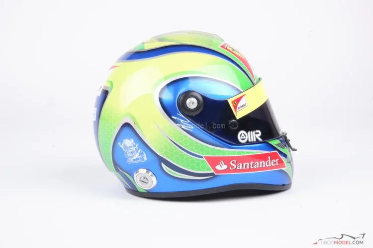 Felipe Massa 2012 mini přilba, Scuderia Ferrari, 1:2 Schuberth