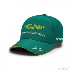 Šiltovka Fernando Alonso, Aston Martin 2024 zelená