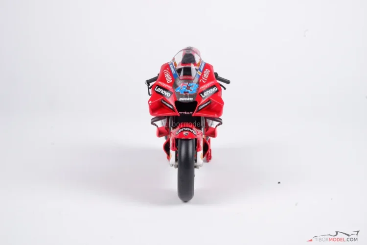 Model motorbike Ducati GP22 Miller 2022, 1:12 TSM | Tibormodel.com