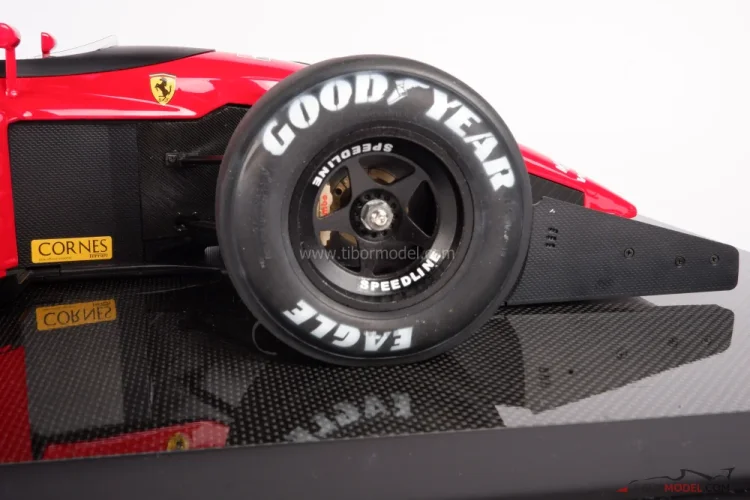 Model car Ferrari 643 Alain Prost 1991, 1:8 WRX Rosso | Tibormodel.com