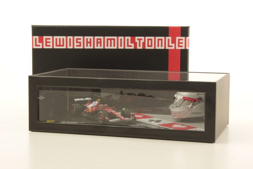 Ferrari SF-25 - Lewis Hamilton (2025) Las Vegas GP, double pack, 1:43 Looksmart