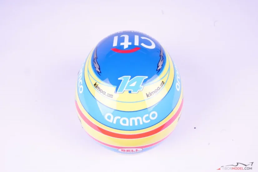 Fernando Alonso 2023 Aston Martin prilba, 1:2 Bell