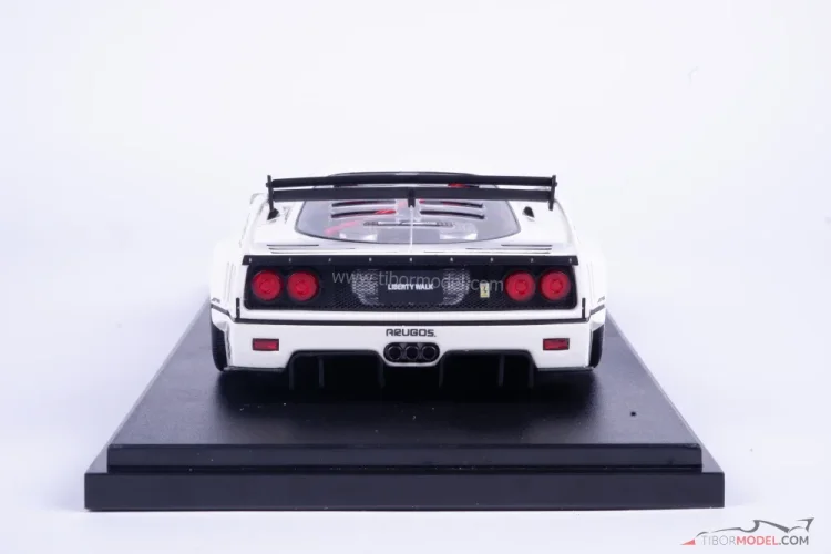 Model car Ferrari F40 LB-Works white, 1:18 GT Spirit | Tibormodel.com