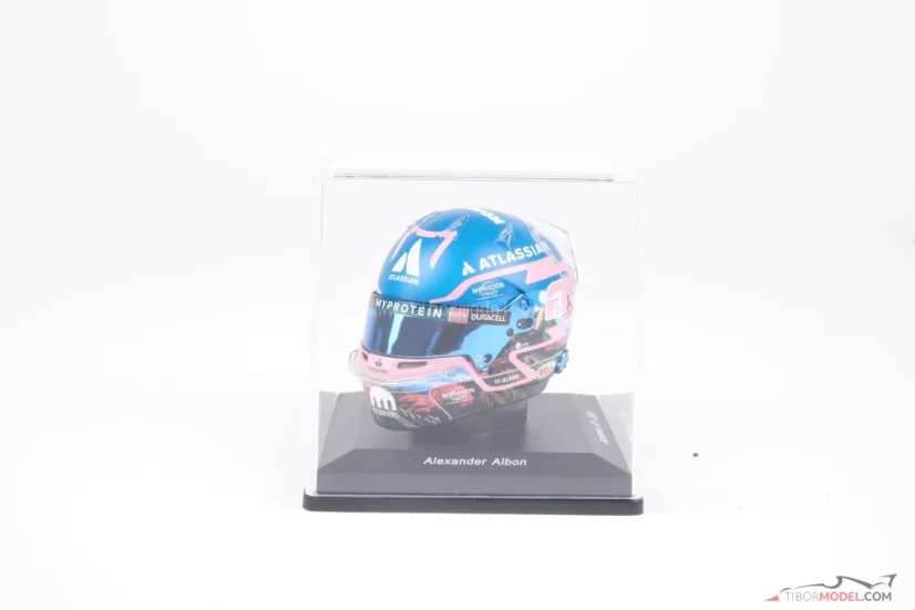 Alexander Albon 2025 VC Japonska mini prilba, Williams, 1:5 Spark