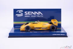 Lotus Honda 99T - Ayrton Senna (1987), 1. Monacói győzelem, versenykoszolt változat, 1:43 Minichamps