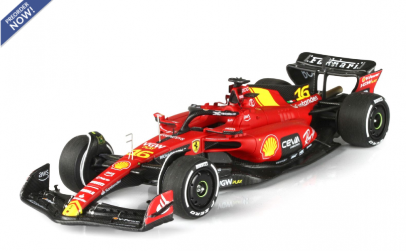 Ferrari SF-23 - Charles Leclerc (2023), VC Talianska, 1:18 BBR