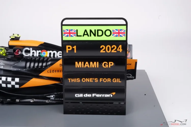 McLaren MCL38 - Lando Norris (2024), Winner Miami GP, 1:12 Spark
