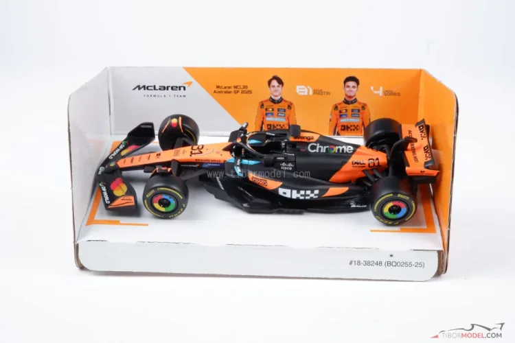 McLaren MCL39 - Oscar Piastri (2025), 1:43 BBurago