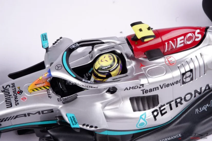 Mercedes W13 - Lewis Hamilton (2022), VC Miami, 1:18 Minichamps