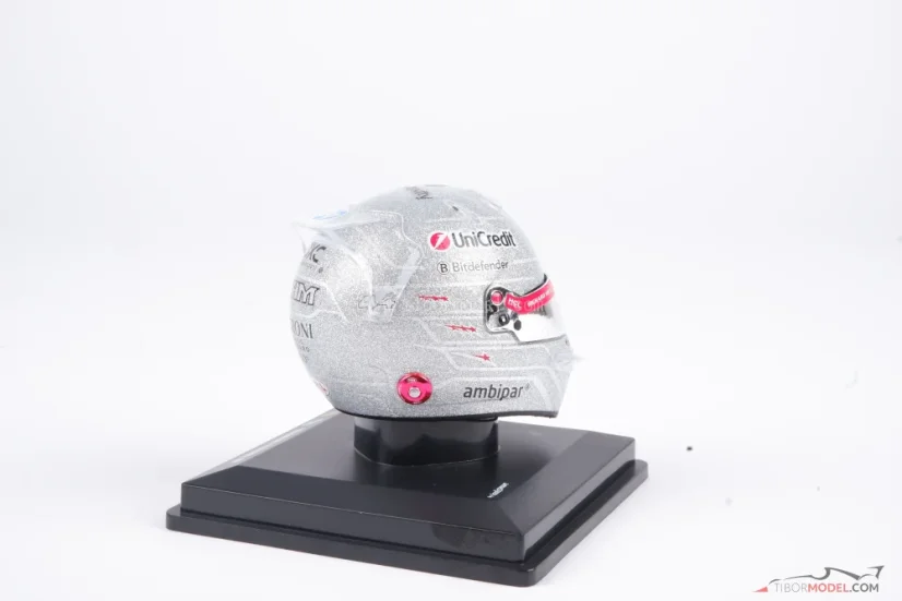 Lewis Hamilton 2025 Las Vegas Nagydíj mini sisak, Ferrari, 1:5 Looksmart