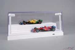 LED vitrin fehér színben 1:24-es és 1:43-as méretarányú modellekre