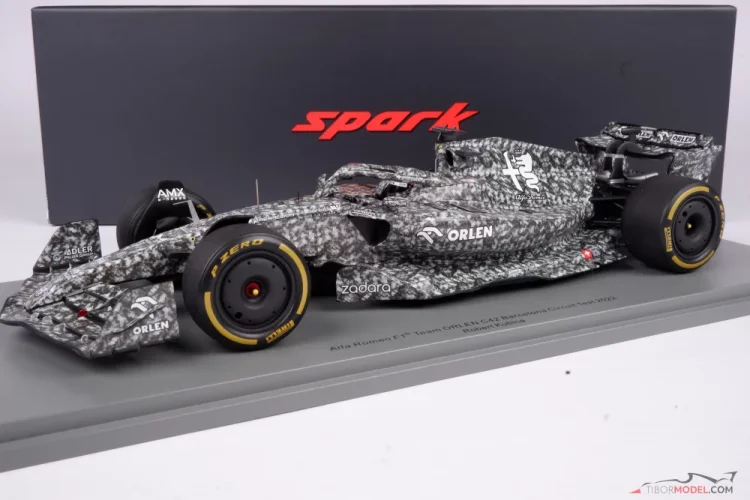 Alfa Romeo C42 - Robert Kubica (2022), előszezon teszt, 1:18 Spark