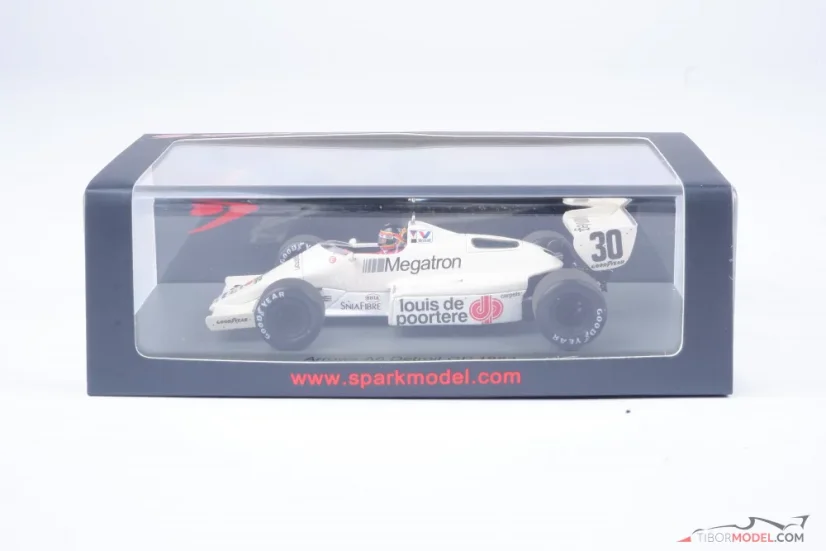 Arrows A6 - Thierry Boutsen (1983), Detroit GP, 1:43 Spark