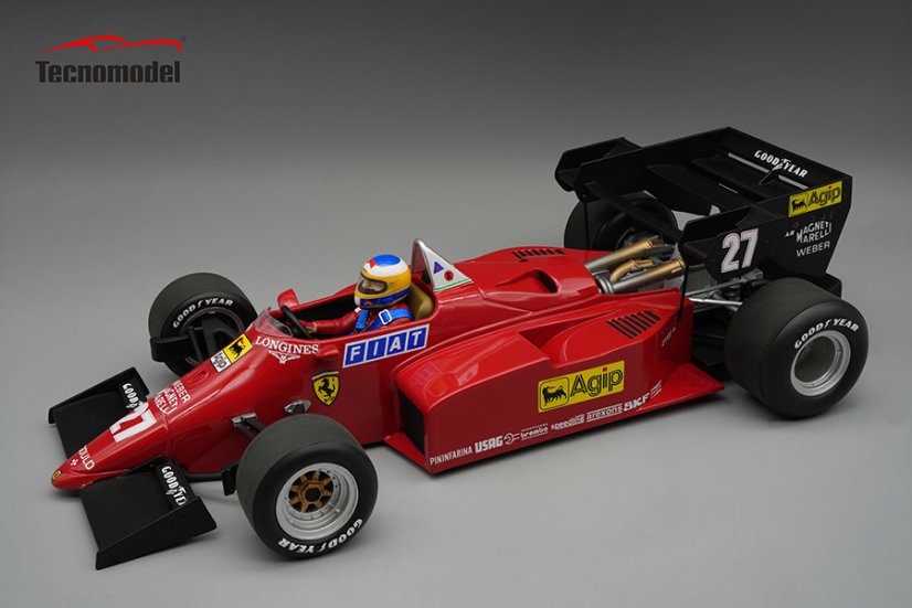 Ferrari 126 - Michele Alboreto (1984), European GP, 1:12 Tecnomodel