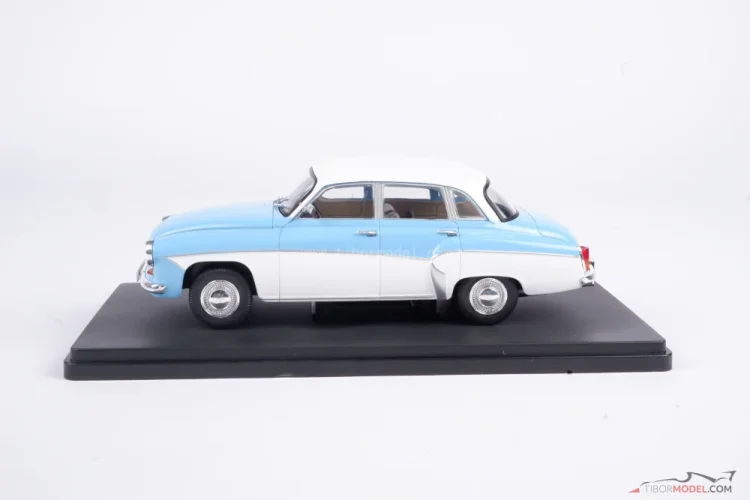 Wartburg 312 (1965) kék, 1:24 Whitebox